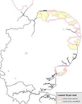 Image of Employment Comparison Map