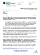 Letter from Iain Bell to Lord True 100719