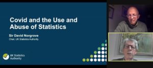 Sir David Norgrove speaks at University College London: Covid and the Use and Abuse of Statistics