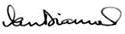 ian diamond signature
