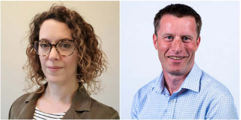 Steph Howarth and Roger Halliday