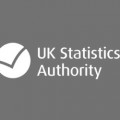UK Statistics Authority logo in grey scale