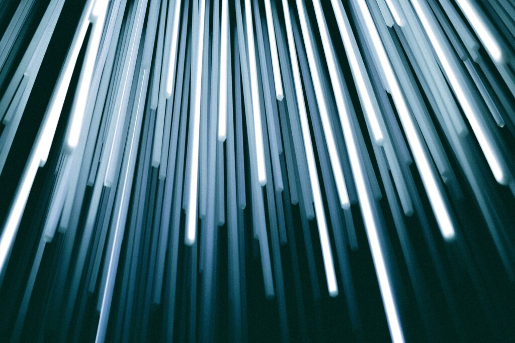 Absract image of lights. Photo by Christopher Burns on Unsplash