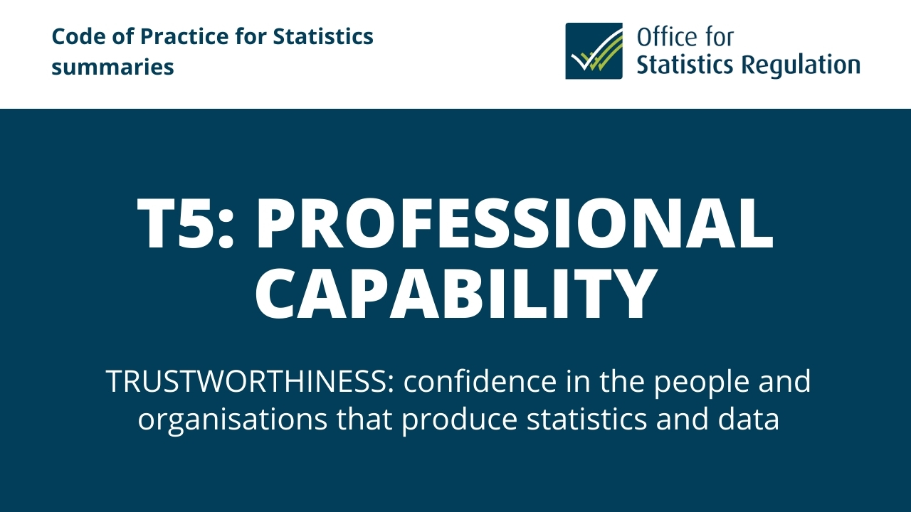 T5: Professional Capability